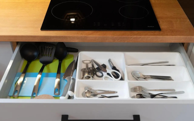 Apartament Niebieski - Okrzei (Garaż, Targi)