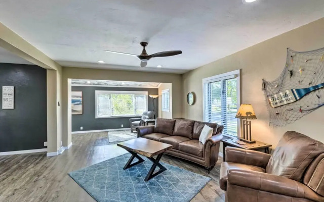 Riverfront Shawano Home w/ Private Backyard!