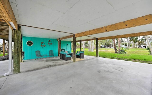 Everglades Getaway w/ Deck & Water Views!