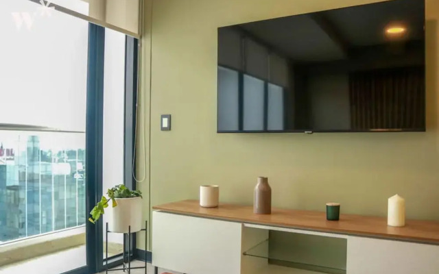 w Sunny 1BR in San Isidro