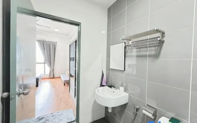 PLATINO Kids Friendly, 3BR Family Suite, Next to Paradigm Mall Escape JB – Bathroom – Johor Bahru