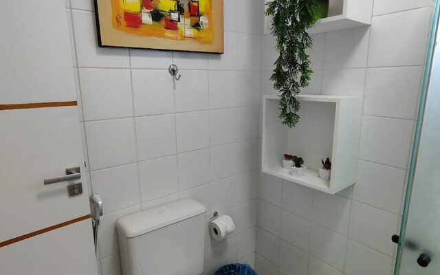 Apartamento 2 suítes lindo e vista mar