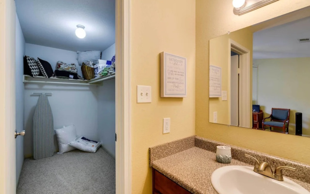 Balcony & Community Pool Deck: Condo in Galveston