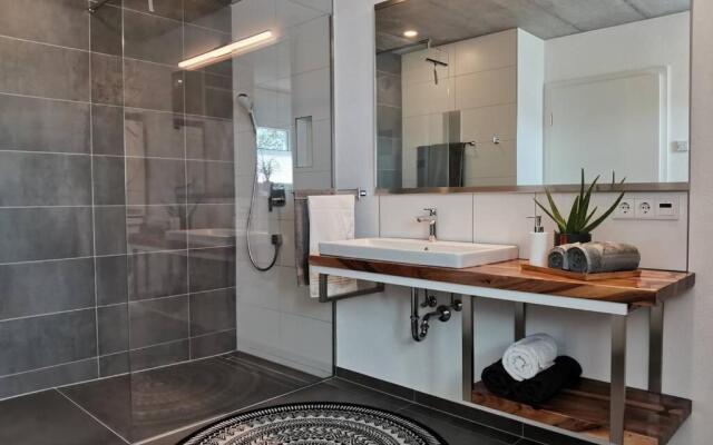 Moderne Ferienwohnung Rhenum Mit Wallbox