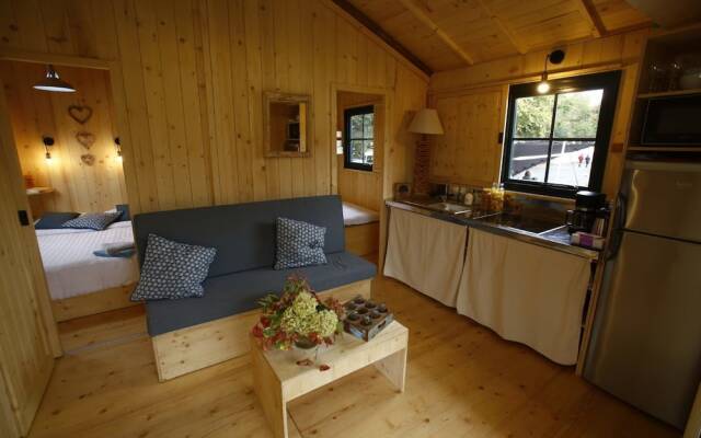 Camping Le Vieux Vallon Cabane Lodge