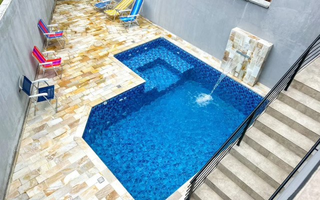 Flat a Beira mar da Praia de Guaratuba-bertioga SP