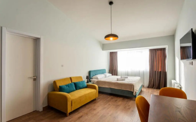 Cozy Studio Apartment for 4 In New Gudauri