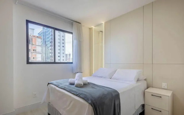 Apt With 3 Suites, Barbecue and sea View Den1301