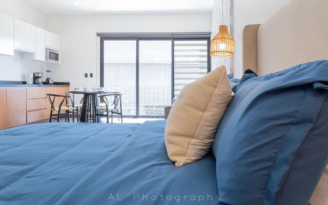 Nuevo y moderno Loft, 1 cuadra malecón con alberca