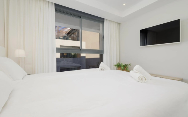 Luxury holiday apartment with 2 bedrooms in Cancelada