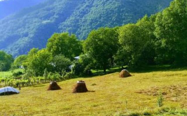 Svaneti. Place in nature for rest