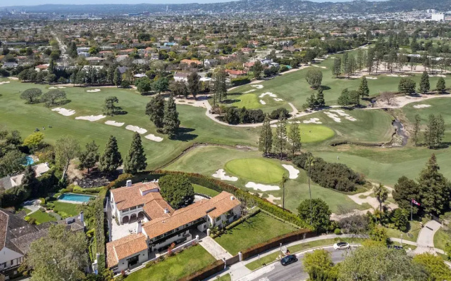 Howard Hughes Estate - Spanish Revival Gem w/ Pool, Wine Cellar & Guest House