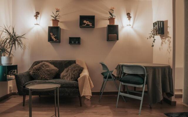 Grand studio, vue mer centre ville carte parking