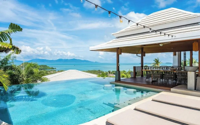 5 Bed Sea View Villa In Bophut - Kbr25