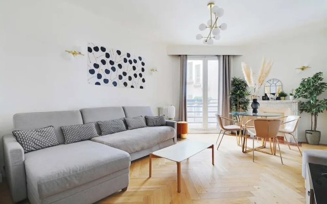 Modern & Refined 1bdr 4P - Roland Garros