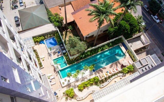 Flat belíssimo no Setor Bueno - Edifício The Expression - TH1610