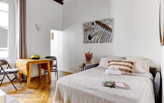 Modern 1BR For 4 By Centre Pompidou