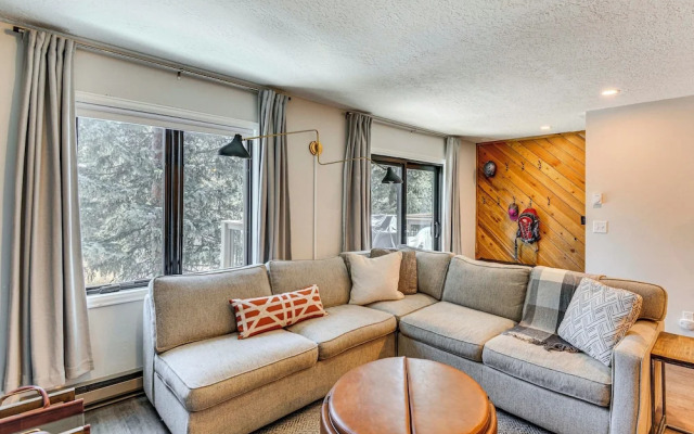 Walk to Town & Slopes: Riverfront Breckenridge Gem