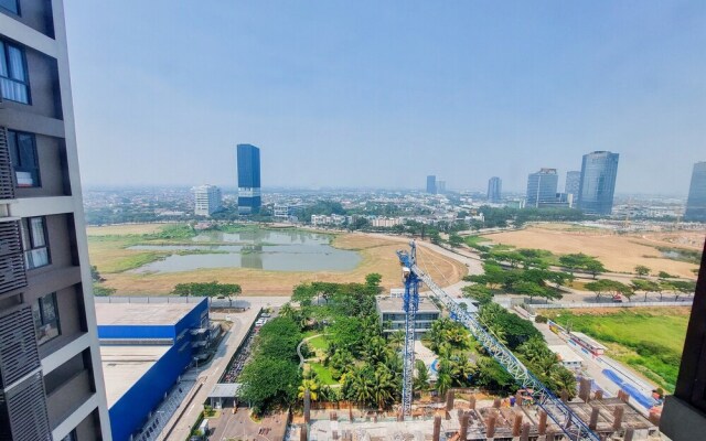 New And Comfy Studio Sky House Alam Sutera Apartment