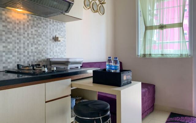 Modern Look And Comfortable 2Br Green Pramuka City Apartment
