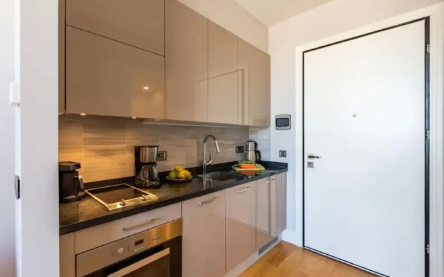 Studio Flat With Panoramic City View in Atasehir