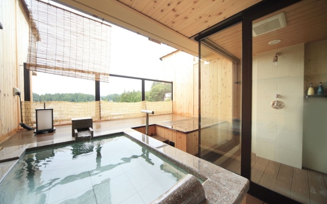 With Open-Air Bath Japanese Western room with city view 사진 3
