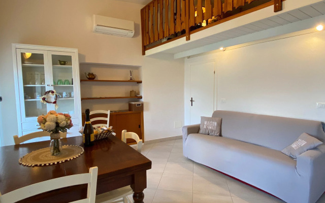 Pleasant holiday home in Marone with balcony/terrace