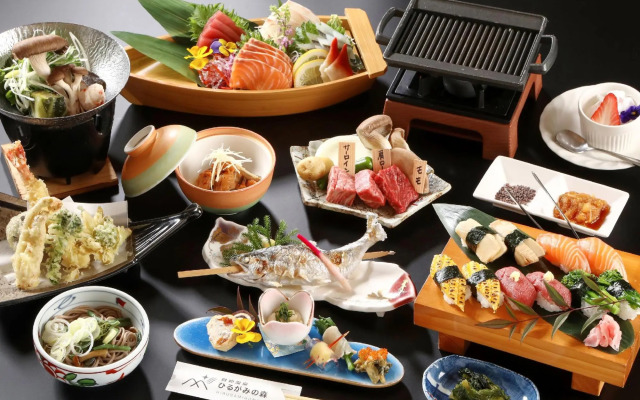 Nagano hirugami hot spring Refresh in Hirugami-no-mori