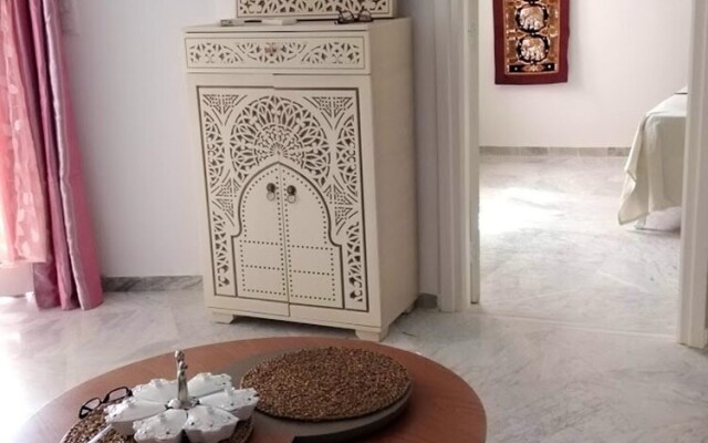 Apartment with One Bedroom in Hergla, with Wonderful Sea View, Shared Pool And Furnished Terrace