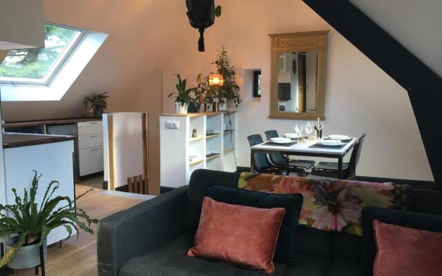 Bel appartement sur les hauteurs de Locronan