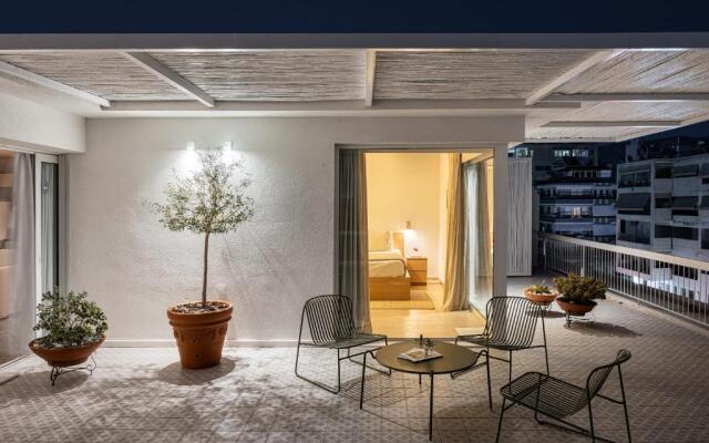 Sea View Beach Penthouse – Athens Coast