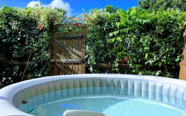 T2 paisible, jacuzzi, jardin