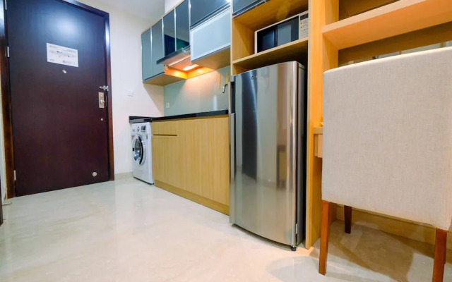 Minimalist with City View Studio @ Menteng Park Apartment