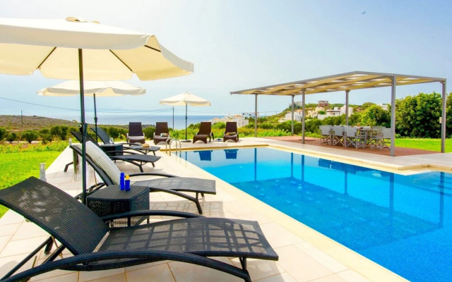Pool Villa Stella Crete 500m From sea