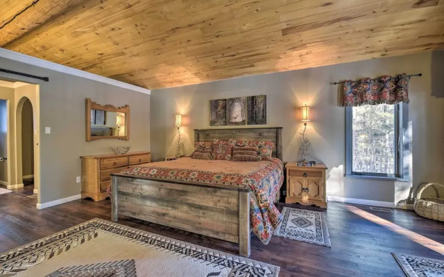'altitude Adjustment' Angel Fire Cabin w/ Deck