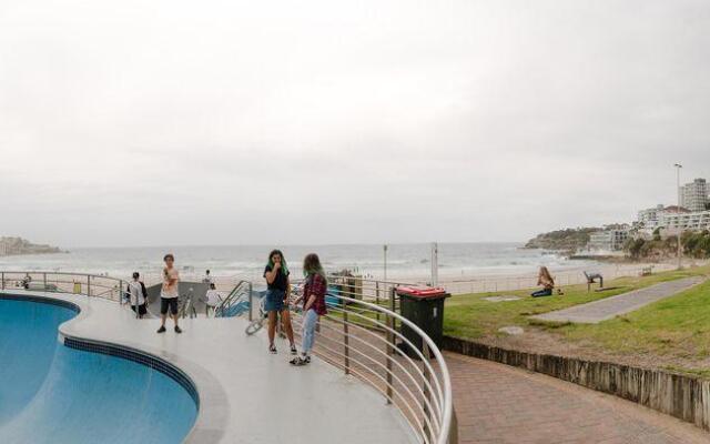 Ocean Front Building On Bondi Beach