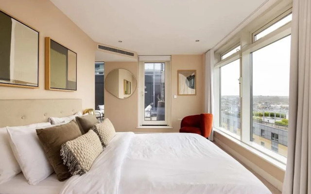 The Riverside Residence - 3bdr Flat With Balcony