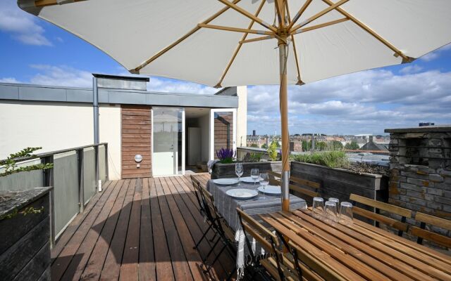 Spacious 3-bedroom Apartment With a Rooftop Terrace in the Center of Copenhagen