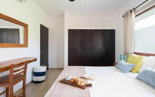 Selva 202 Kaax ná Confortable 1Bd Apt (100mb WIFI).