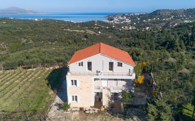 Villa Konstantinos Hilltop Vineyard Escape