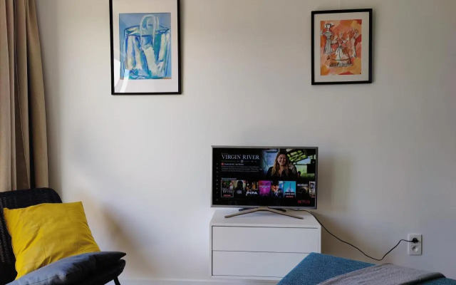 Nieuw modern appartement vlakbij strand
