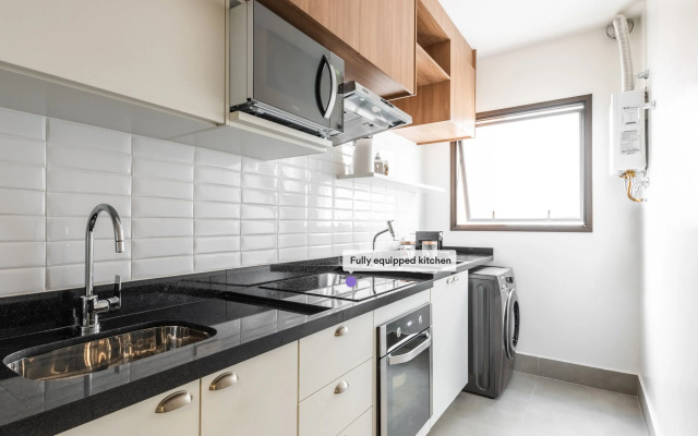 Apartamento moderno com garagem | Itaim Bibi