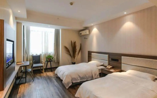 GreenTree Inn Wuxi Huishan District Taihu Huanle Garden Qianqiao Express Hotel – Guest Rooms – Wuxi