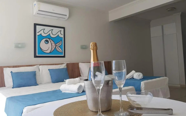 Flats a beira mar em hotel na pajuçara