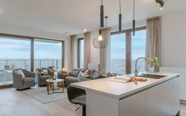 Apartment With Fantastic View Terrace and Parking