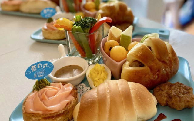 Blue and White Holiday B&B