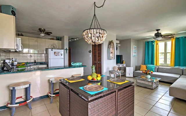 Tropical Caribbean Bungalow w/ Ocean Views & Pool