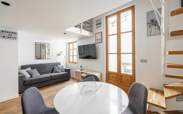 Magnificent Duplex - rue Meynadier Cannes Center - 1br/4p
