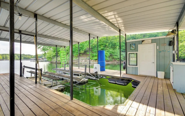 Waterfront Home w/ Views & Dock in Sunrise Beach!