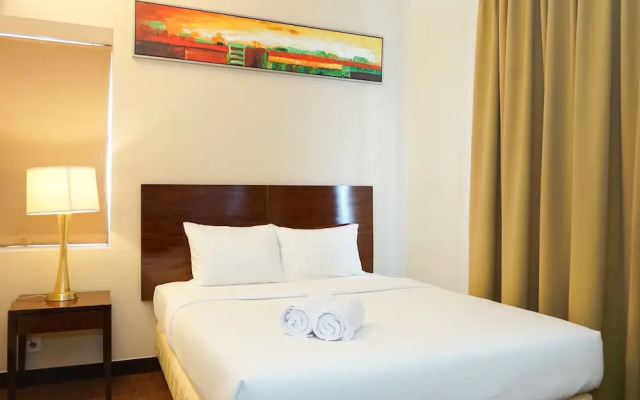 Comfy 1BR Queen Bed Ancol Marina Apartment near Dufan